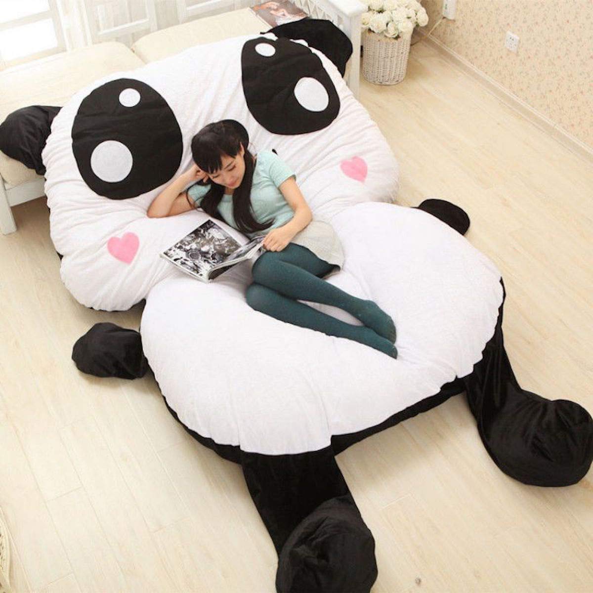 Pouf lit panda géant - /medias/166659678639.jpg